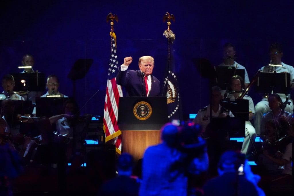 President Trump\'s full speech at the Salute to America 250 event